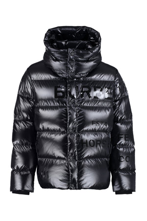 Hooded down jacket-0